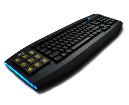 uOCZ Sabre OLED Gaming Keyboard