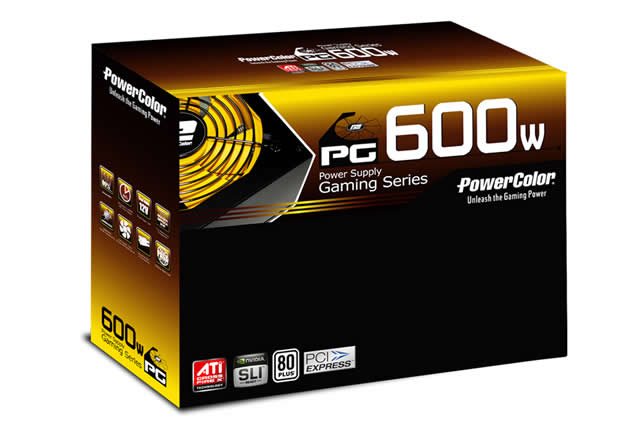 PowerColor Gaming 600W