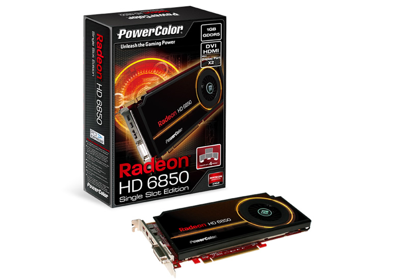 HD6850 1GB GDDR5 Single Slot