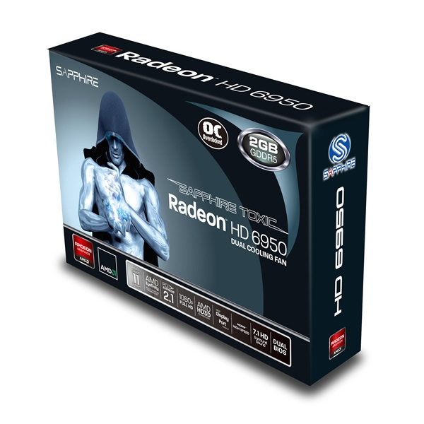 SAPPHIRE HD 6950 TOXIC 2GB GDDR5