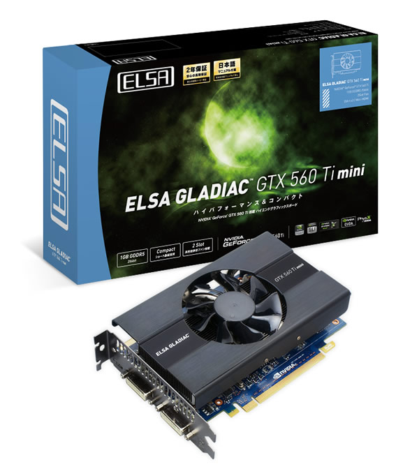 ELSA GLADIAC GTX 560 Ti mini