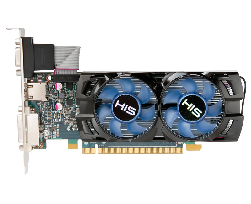 HIS 6670 Fan 1GB GDDR5 PCI-E DVI/HDMI/VGA