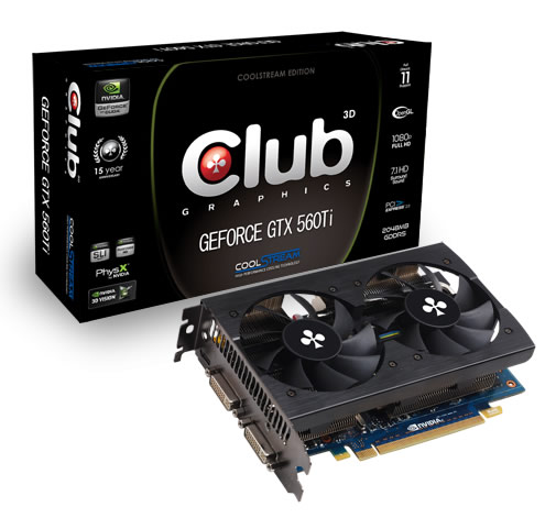 GeForce GTX 560Ti CoolStream Edition