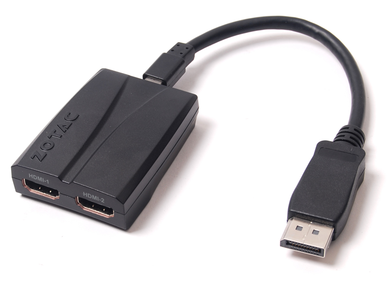 DisplayPort to Dual HDMI Adaptor