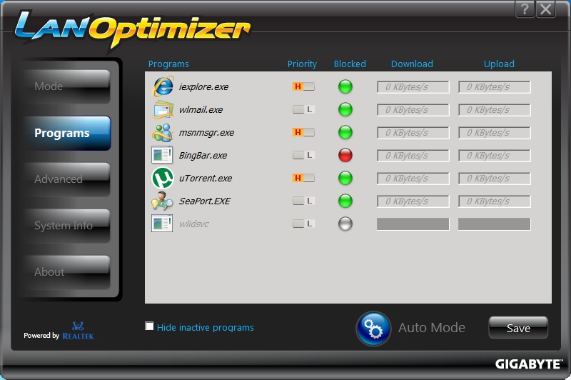 LAN Optimizer