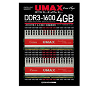 UMAX Cetus DCDDR3-4GB-1600OC