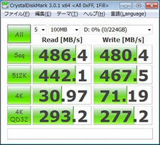 CrystalDiskMark3.0.1b