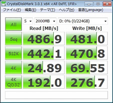 CrystalDiskMark3.0.1b