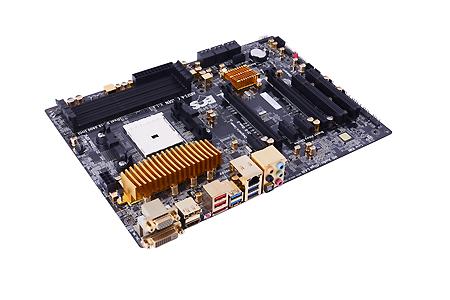 ECS、黒と金のコントラストが美しい高耐久Socket FM2マザー「A85F2-A GOLDEN」をリリース