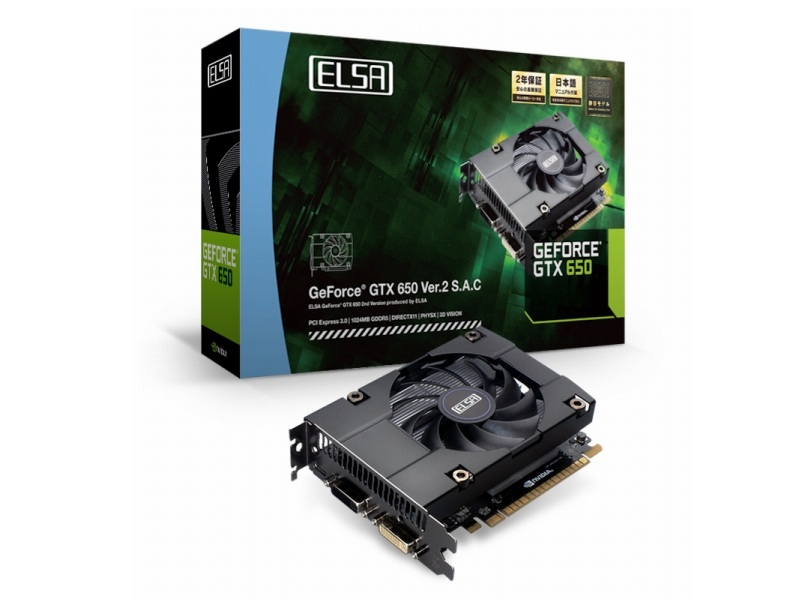 ELSA GeForce GTX 650 Ver.2 S.A.C