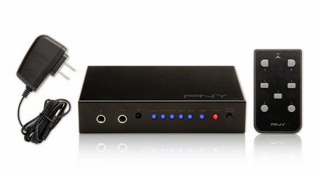 5系統のHDMI出力を切り替えられるHDMI切替器、PNY「5-Port Smart HDMI Switch」