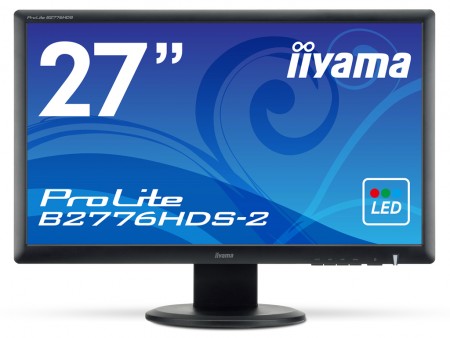 iiyama、昇降・ピボット・スウィーベル対応の27インチワイド液晶「ProLite B2776HDS-2」発表