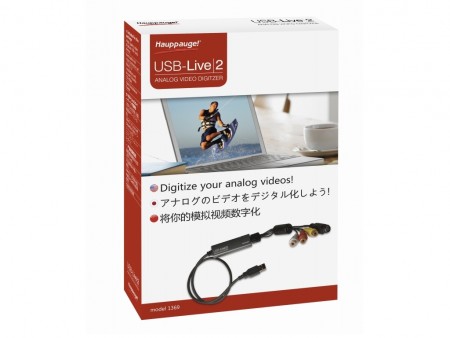 Hauppauge、インターネット配信対応USB2.0接続アナログキャプチャユニット「USB Live 2」