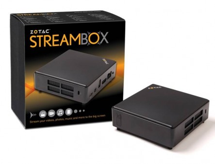 ZOTAC、106mm四方のコンパクトストリーミング端末「StreamBox DM01」リリース