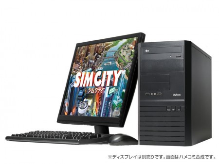 ドスパラ、GTX TITAN搭載モデルなど「シムシティ」推奨ゲーミングBTO 3機種、3月7日より発売