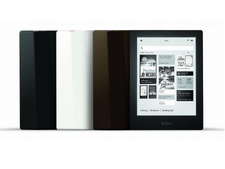 最高解像度1440×1080ドットの6.8インチ電子書籍「kobo Aura HD」北米にて予約開始