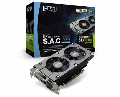 「S.A.C」ファン搭載のGTX 650Ti BOOST「ELSA GeForce GTX 650 Ti BOOST S.A.C」発売