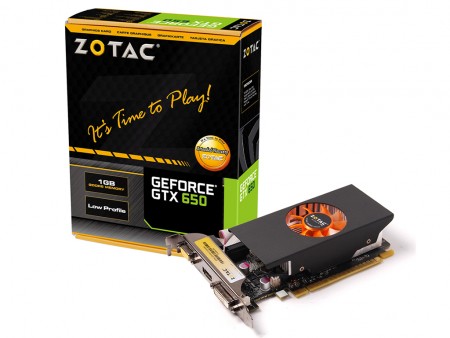 省スペースマシンに最適なZOTAC「GeForce GTX 650 LP 1GB」の