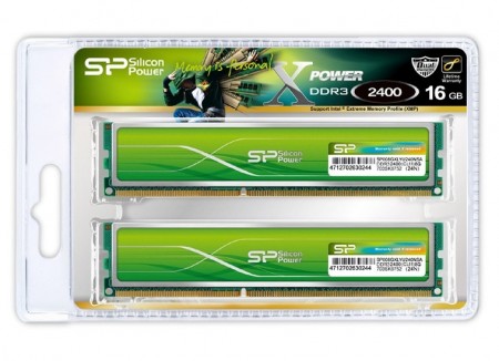 Silicon Power、最高2,400MHz動作のDDR3デュアルチャネルキット「Xpower DDR3」シリーズ