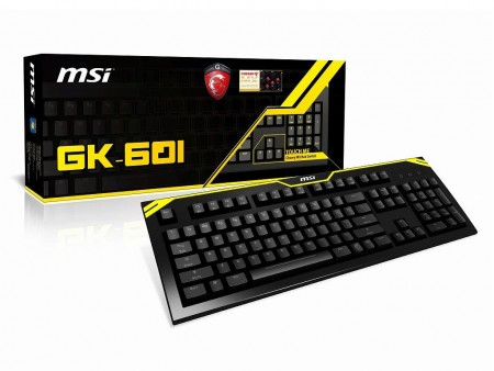 グラフィックスカードのDNAを受け継ぐメカニカルキーボード、MSI「CK&GK」デビュー