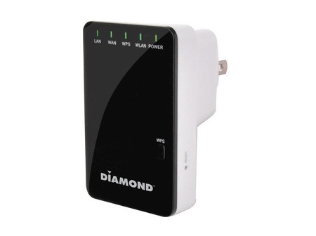 これ1つでルーターにも中継器にも。“4 in 1”の万能ネットワークデバイス、Diamond Multimedia「WR300NR」