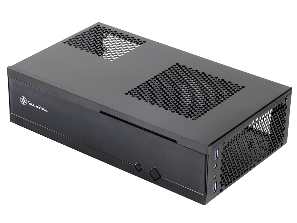 SilverStone Miloシリーズ PCケース Mini-ITX SST-ML08B - レンタル