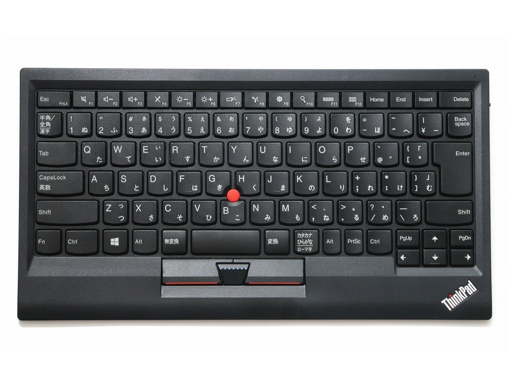 ThinkPad Bluetooth ワイヤレス・トラックポイント・キーボード