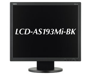 NEC、IPSパネル採用の低環境負荷19インチスクエア液晶「MultiSync LCD-AS193Mi」