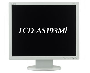 NEC、IPSパネル採用の低環境負荷19インチスクエア液晶「MultiSync LCD-AS193Mi」