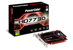 PowerColor HD7730 1G DDR3（型番：AX7730 1GBK3-HE）