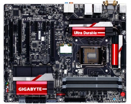 デュアルThunderbolt対応のZ87 Expressマザーボード、GIGABYTE「GA-Z87X-UD5-TH」