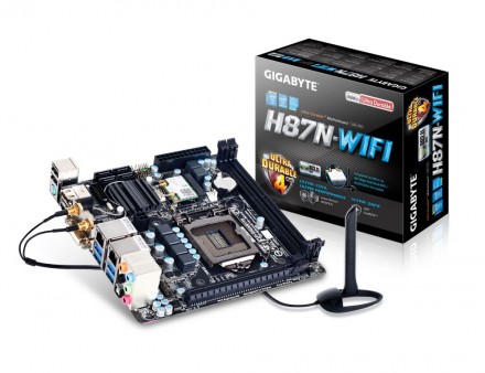 GIGABYTE、802.11ac対応Mini-ITXマザーボード「GA-H87N-WIFI REV2」10月下旬発売