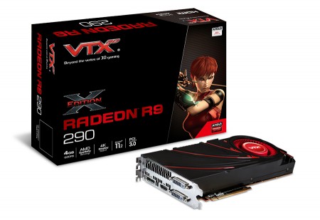 VTX3D、コアクロック975MHzのRadeon R9 290 OCモデル「VTX3D R9 290 4GB GDDR5」発表