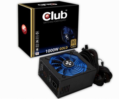 Club3D、+12V出力を4系統備えたマルチグラフィックス向けGOLD認証電源「CSP-X1000CG」など2機種