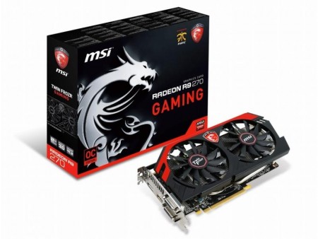 MSI、「Frozr IV Advanced」クーラー標準装備のOC版R9 270カード「R9 270 GAMING 2G」リリース