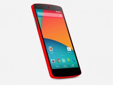 Nexusシリーズ初の3色目モデル。LG、「Nexus 5」に新色“ブライトレッド”追加