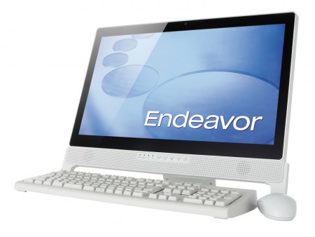 エプソン、ディスプレイ一体型PC「Endeavor PT110E」にタッチ液晶モデル追加