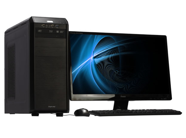 iiyamaPC、i7-4770とGTX 650構成のスタンダードゲームPC