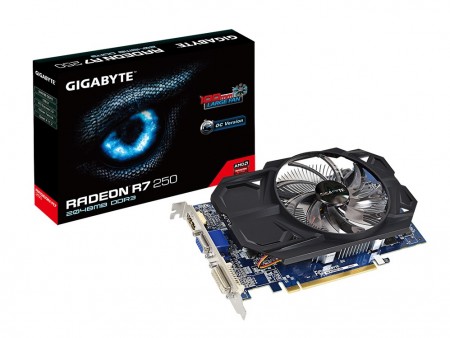 100mmファンクーラー搭載のRadeon R7 250、GIGABYTE「GV-R725OC-2GI」発売