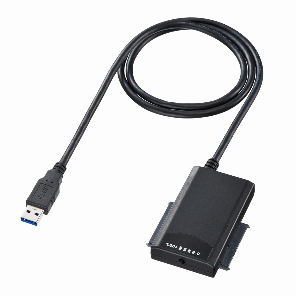 内蔵ドライブをUSB3.0に変換するアダプタケーブル2種がサンワサプライより発売