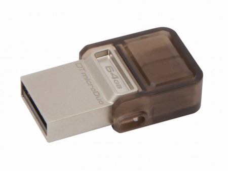 USB/micro USBデュアル対応フラッシュメモリ「DataTraveler microDuo」シリーズ