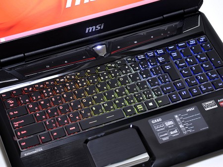 Mantleを操るオールAMDのゲーミングノート決定版、MSI「GX60 Destroyer