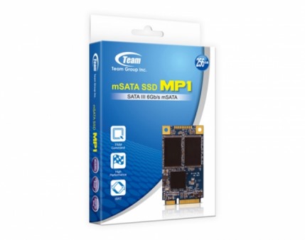 Team、mSATAフォームファクタ対応のSATA3.0 SSD「MP1」シリーズ