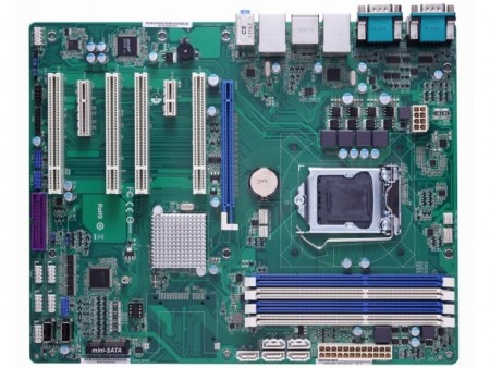 PCI×4本のQ87 Express採用LGA1150マザーボード、Axiomtek「IMB211」