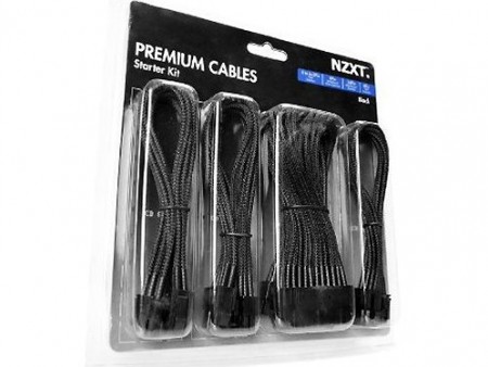 NZXT、PC配線をスリーブ化できる変換ケーブルセット「Premium Sleeved Cable Set PSC-SET1」