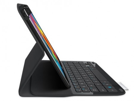 Logitech、Galaxy Tab 4をクラムシェルスタイルで使用できる保護カバー＆スタンド付キーボード発売