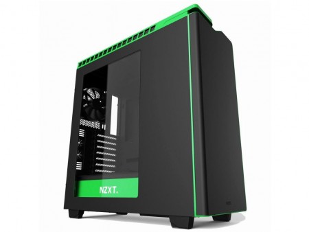 フラットフェイス採用ミドルタワー、NZXT「H440」の限定カラーモデルが来月発売