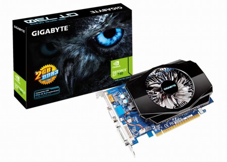 80mmファン採用のオリジナルクーラー搭載GeForce GT 730、GIGABYTE「GV-N730-2GI」