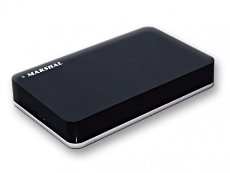 容量2TBのUSB3.0対応ポータブルHDD、MARSHAL「Mini SHELTER」7月下旬発売