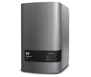 容量12TB、転送速度290MB/sのUSB3.0対応RAIDストレージ、WD「My Book Duo」